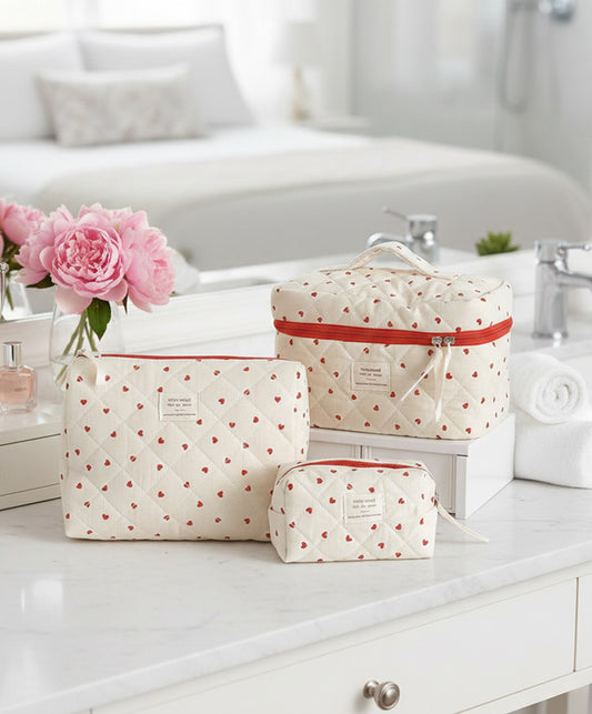 Mini&More - Heart Organiser Pouches (Set of 3)