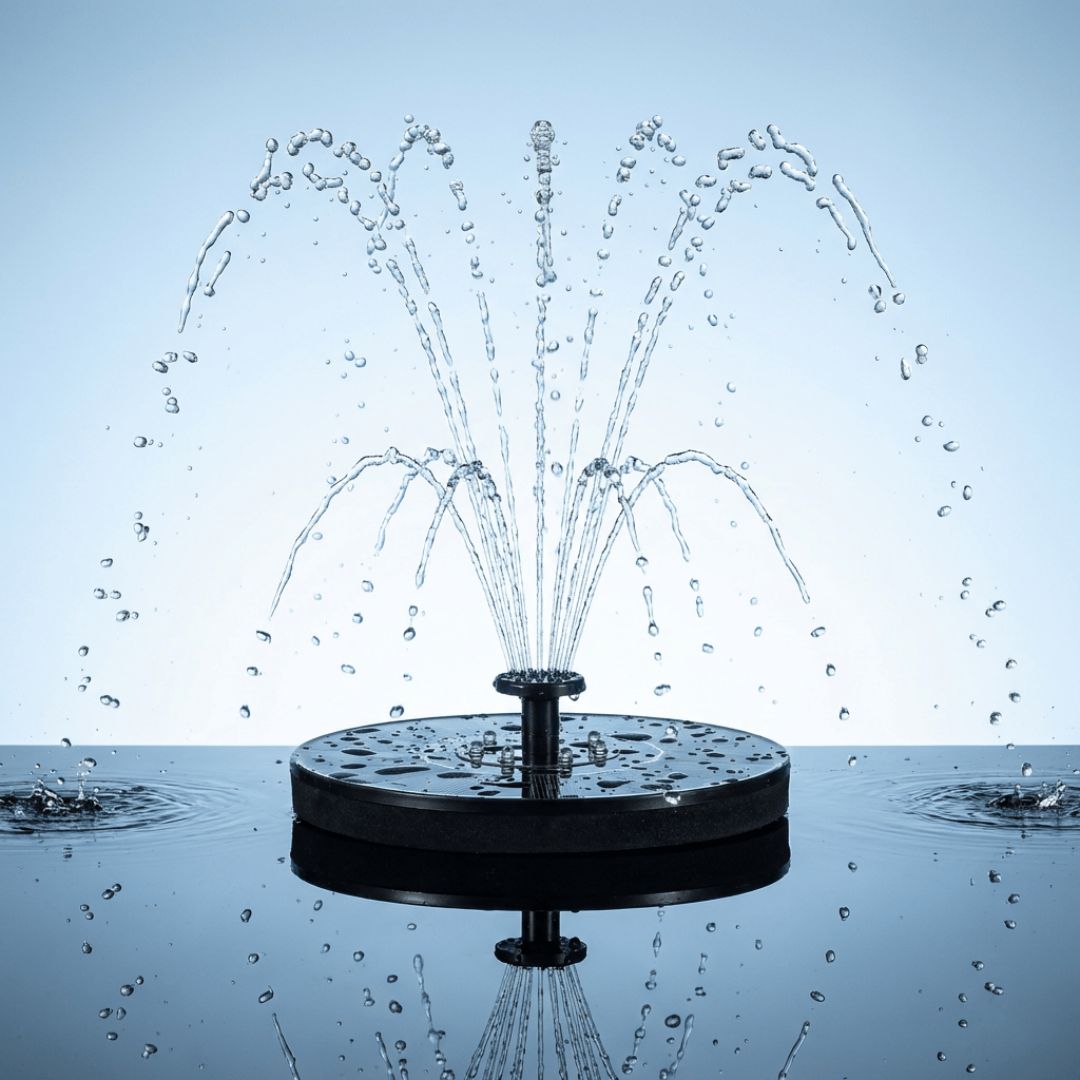 Mini&More - Solar Powered Outdoor Fountain