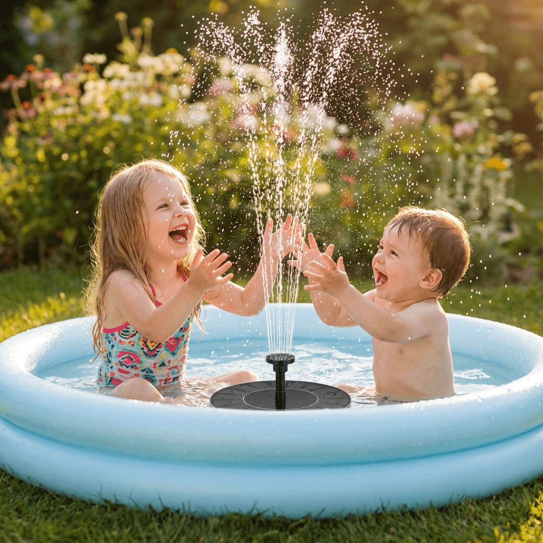Mini&More - Solar Powered Outdoor Fountain