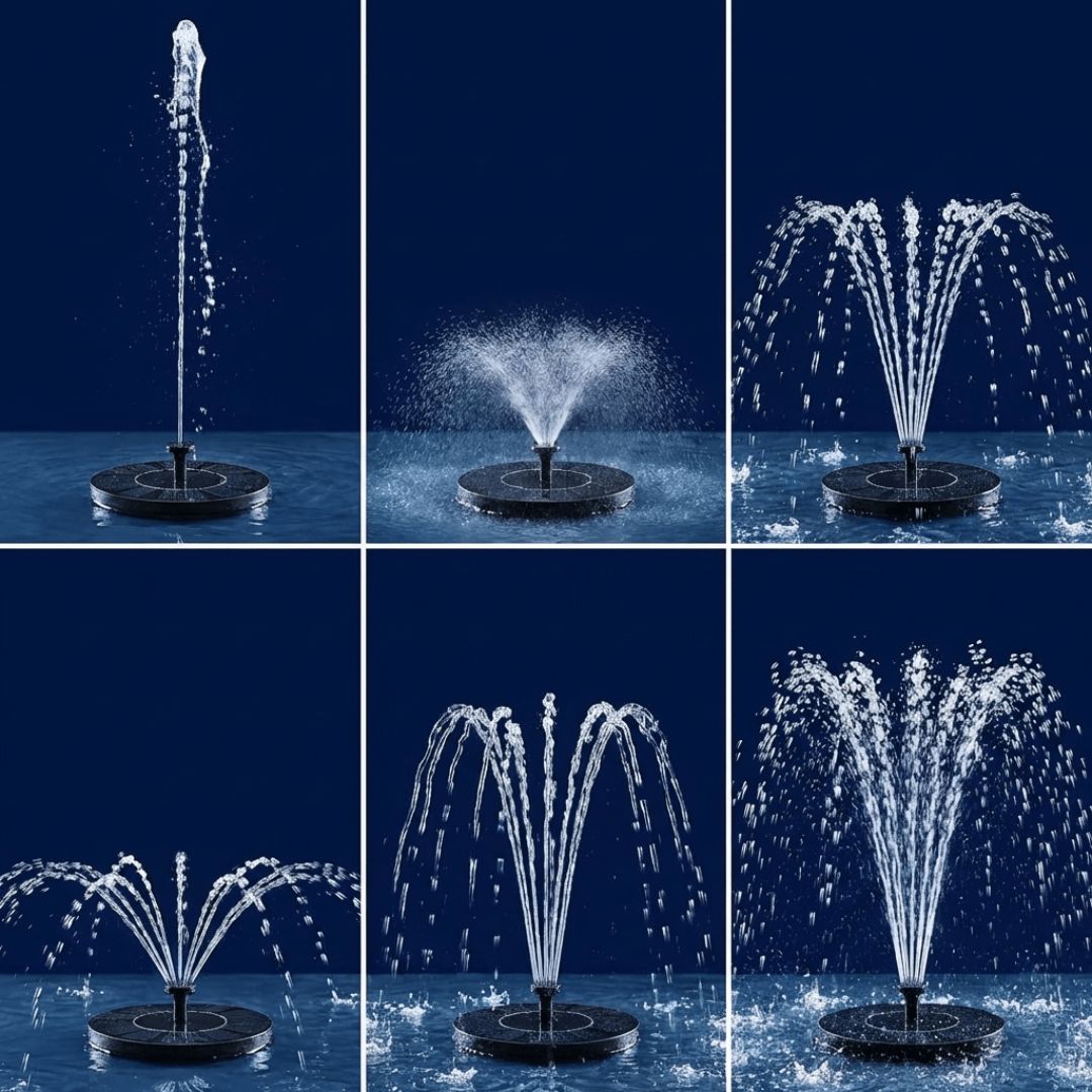 Mini&More - Solar Powered Outdoor Fountain