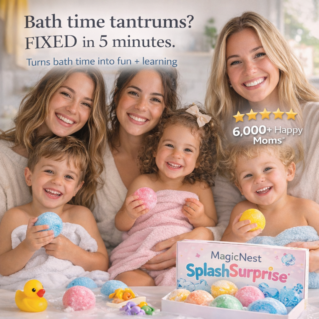 Mini&More - Kids Bath Bombs (with surprise TOY inside)