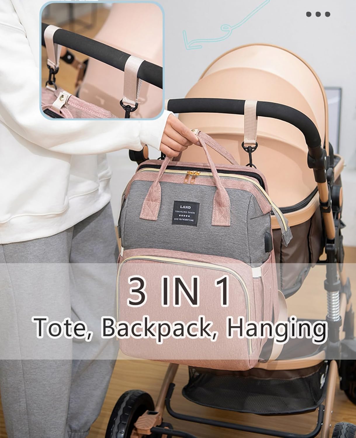Mini&More - Diaper Backpack 
