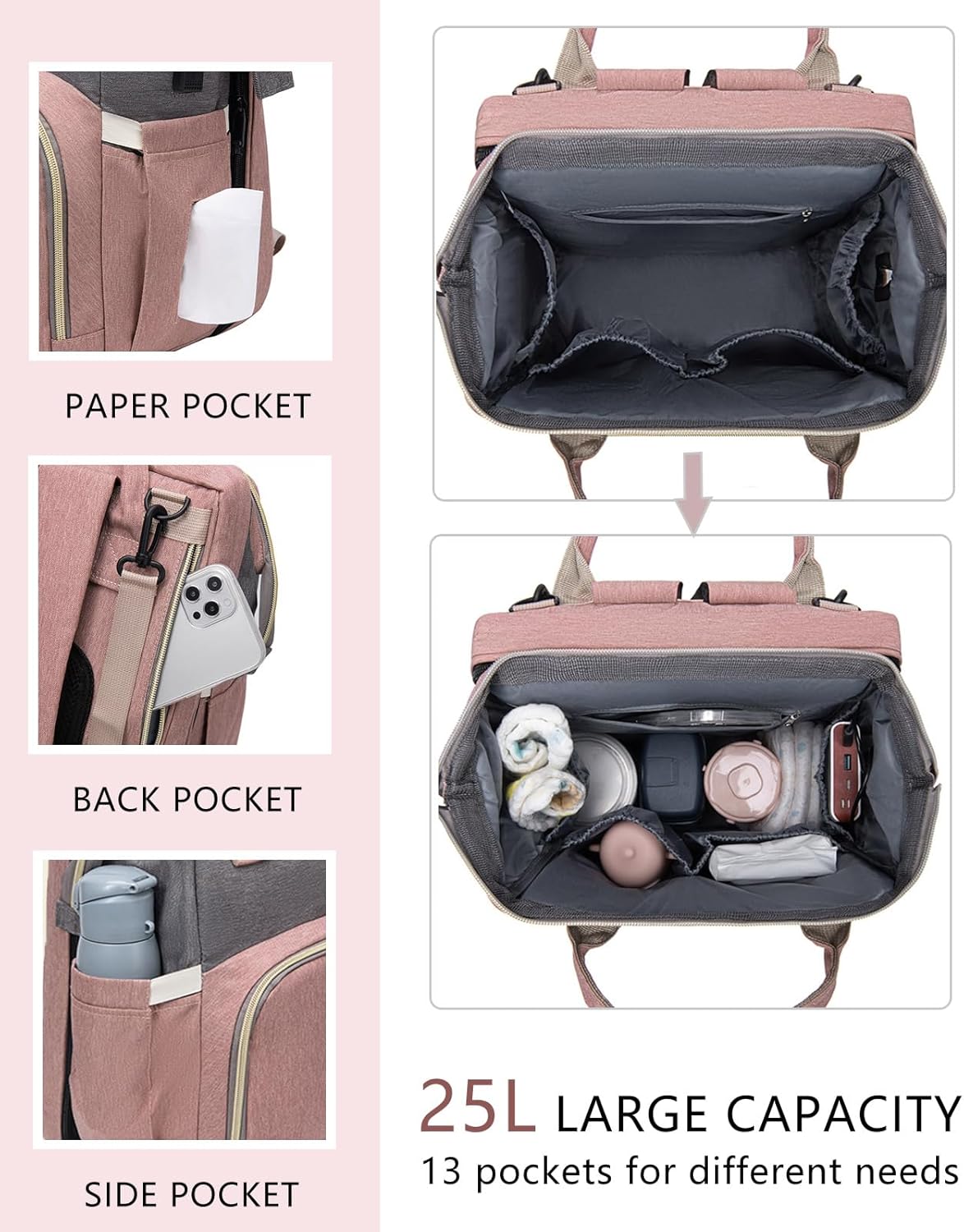 Mini&More - Diaper Backpack 