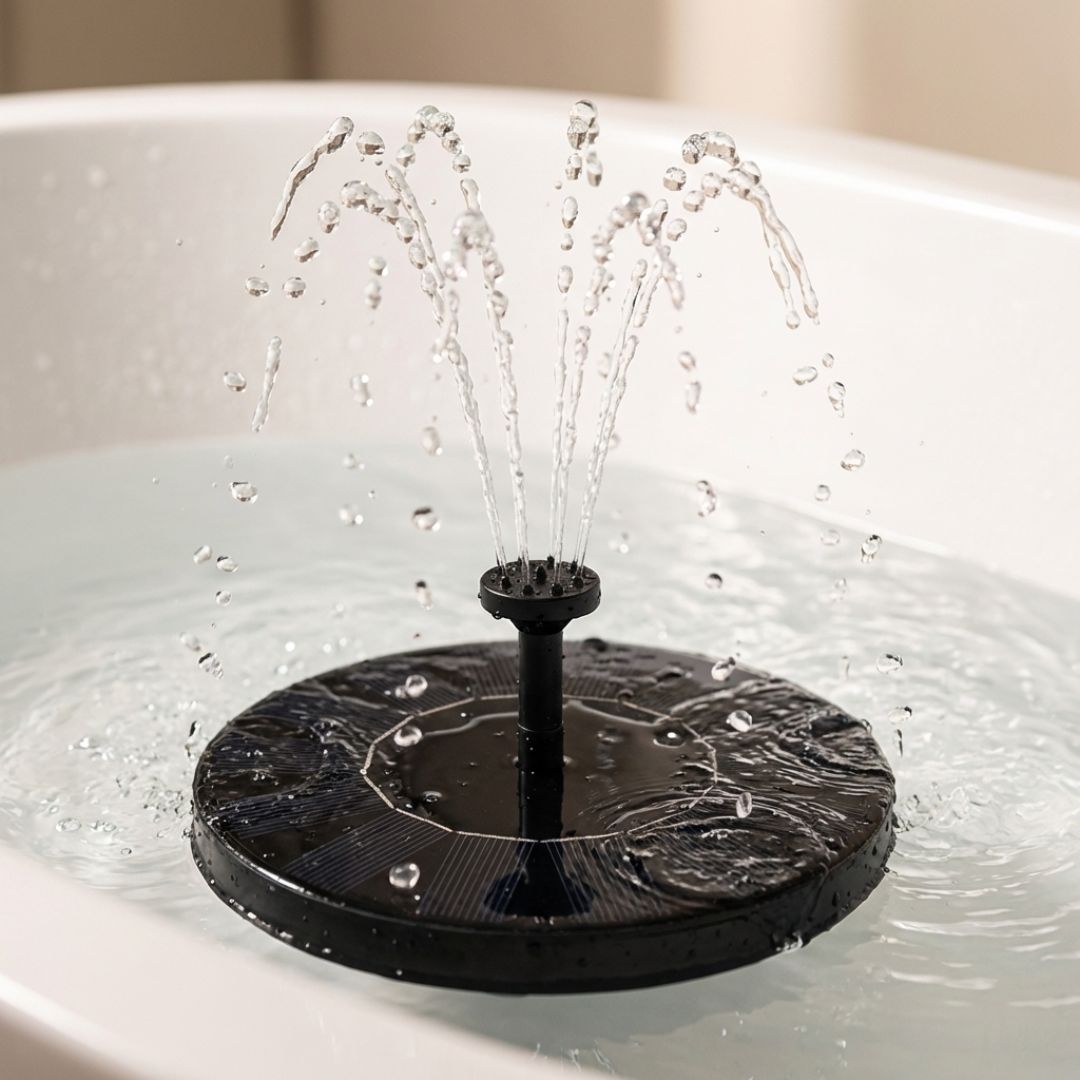 Mini&More - Solar Powered Outdoor Fountain