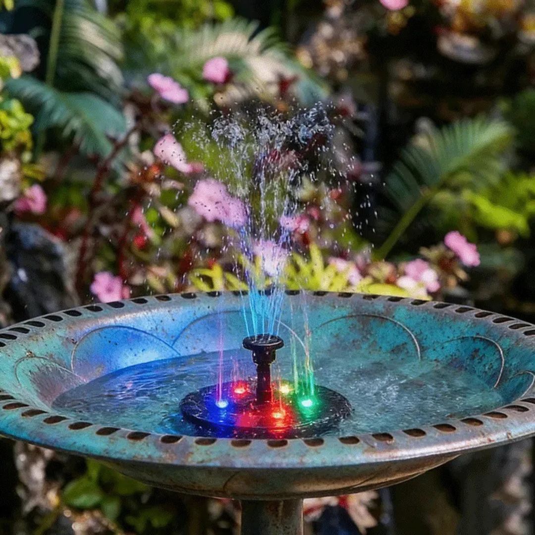 Mini&More - Solar Powered Outdoor Fountain