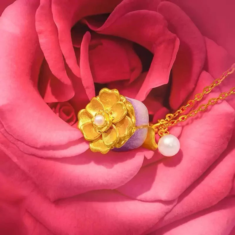 The Blooming Rose Necklace